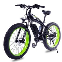 전기자전거 26 인치 알루미늄 합금 비치 스노우 크루저 48V 1000W 4.0 Fat Tire15A 리튬 배터리 Ebike 전기 자전거, 협력사, 1000W 15A