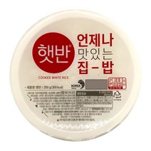 cj 햇반 백미밥 200g, 10개, 1개