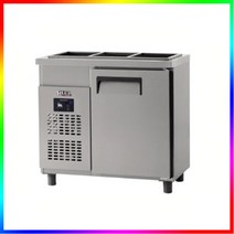 유니크 반찬냉장고 올스텐 디지털 폭 500 UDS-9RBDR-1, 직냉식 스텐 밧드냉장고 UDS-9RBDR-1