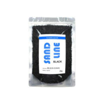 샌드라인 흑사 바닥재 B3 0.8~2.2mm 2kg, BLACK, 4개
