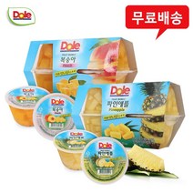 돌 후룻볼(4개입)x6팩(복숭아3팩＋파인애플3팩)/무배