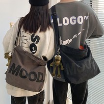스타일아유 남녀 공용 어무드 패션 캔버스 에코백