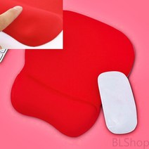 메모리폼 손목 마우스패드 레드 피시방마우스패드 PC방마우스패드
