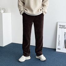 데일트 남자 빅사이즈 겨울 코듀로이 골덴 와이드 팬츠