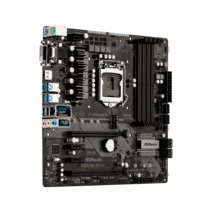 중고 ASROCK Z370M PRO4 8 세대 마더 보드 Micro-ATX DDR4 지원 i7-8100 8600K