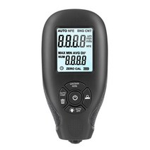 도막측정기 디지털 도막두께측정기 자동차 페인트 도장 측정기 hw-300 코팅 두께 게이지 0-2000um 자동차 페인트 필름 테스터 측정 수동 페인트 도구 자동차용 두께 게이지, 검은색, 1개