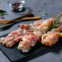 이브푸드 국내산 캠핑 두툼 닭꼬치 5꼬치 10꼬치, 2개, 500g