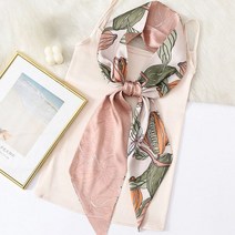 3컬러 보타닉 패턴 여성 스카프 멋내기 패션스카프