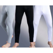 (1+1) 소재가 짱짱한 보풀없는레깅스 겨울쫄바지 발열내의 블랙&그레이 2종 세트