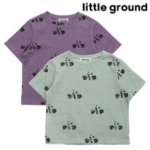 리틀그라운드 데님인더박스-DIB보라전판티셔츠(73321-330-02)CH 딜 아동티셔츠 반팔티셔츠 선물