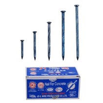 고정 철물 콘크리트못 청색 38mm 곽 약198개 인테리어 DIY 인터넷 온라인 _ 22092786EA, 쿠팡 4번샵 본상품선택