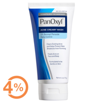 파녹실 PanOxyl 아크네워시 벤조일 퍼옥사이드 포함 트러블 관리, 아크네 크리미 워시 4% 벤조일 퍼옥사이드 170g, 1개