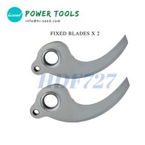 원예무선전지가위 충전식전기가위 무선전동가위 나무전동가위 HISEED HDF727 정리기 부품, 02 Fixed blades X2