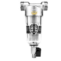 지하수 연수기 제거 수도 여과기 철분 제거 필터 녹물, 1인치 (전기 도금 구리) + 4인치 아답터