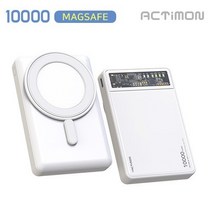 PD 20W + 15W 고속 맥세이프 보조배터리 10000mAh ( C to ) 외장배터리 충전배터리, 단품