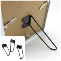 위월천 스탠드 액자받침 3P 부착식거치대 부착식지지대 액자스탠드 액자고정