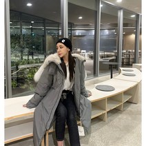 리얼폭스퍼 덕다운야상패딩