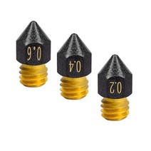 3d프린터 3d펜 3d프린터펜1/2/5PCS 새로운 MK8 PTFE 코팅 노즐 압출 헤드 A8 A8Plus Ender 3 CR10 3D 프린, 04 0.5mm_03 5PCS
