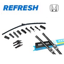 사계절 혼다 와이퍼 전차종 순정형 리프레쉬 멀티슬림 CR-V 어코드 HR-V 파일럿 오딧세이 터보 쿠페 하이브리드 유로 si 8세대 9세대 10세대 CRV HRV