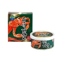 450g90g 5캔 X 살 영덕게 장 깻잎 반찬 통조림, GC 1