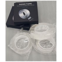 미솜 1+1 어디서든 무엇이든 초강력 접착 도깨비 양면테이프 나노테이프, 2mm*3cm*3m, 2개