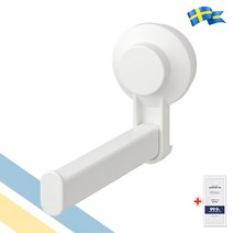 이케아 TISKEN 티스켄 흡착식 휴지걸이 우산 모자 외투 옷 걸이 + 일회용 손소독제, TISKEN 휴지걸이 1개