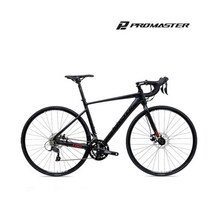 K2BIKE 프로마스터 에어리스1.8D 소라18단 로드자전거, 조립, 430블랙+레드