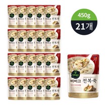 비비고전복죽 비비고죽 450g 21개