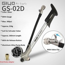 에어컨배수펌프 수영장 에어컨 수중 소방 지하수 펌프 양수기 giyo gs-02dpt 고압 접이식 자전거 공기 충격 mtb 미니 (자전거 포크 앰프용 레버 게이지 포함) 리어, 노란색