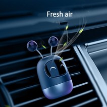 고급 방향제 자동차 공기 청정기 자동 크리에이티브 미니 로봇 에어 벤트 클립 퍼퓸 향료 아로마 테라피 인테리어 액세서리, style2