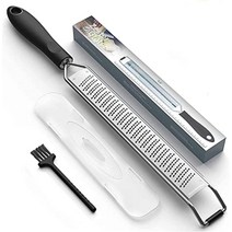푸드 그레이터 FOOKO 치즈 그레이터 제스타 강판 마늘강판 강판 치즈강판 파르메산 치즈갈이 치즈도매기 치즈 레몬 시트러스 무생강 초콜릿 마늘 과일용 세척이 간편한 날카로운 스테인