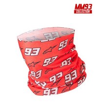 알파인스타 MM93 NECK TUBE 오토바이마스크, RED WHIET BLACK