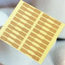 포장용 종이카드 핀카드 악세사리 종이카드 악세사리진열용 종이카드 스티커 모음 (총 8종), 6.민자 가격표스티커-10장 묶음