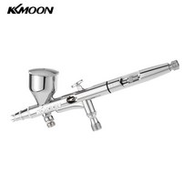 에어페인팅 피규어도색 프라모델공구 에어브러쉬 kkmoon 0.20.30.5mm 9cc 중력 피드 듀얼 액션 키트 세트 아트 크래프트 페인트 취미 모델 바디 네일 에어 브러시