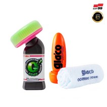 소프트99 글라코 G-4X 플러스 유리 발수코팅 45km 75ml+HB 유막제거제 90g