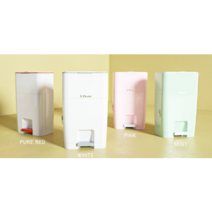 이지캔 27L + 공용리필 1롤 기저귀 쓰레기통 휴지통 new 색상, 본체27L(민트)+리필봉투1롤