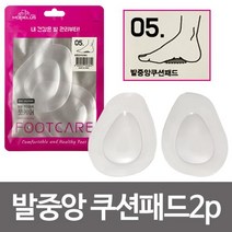 {It 아이템} 아치패드 5모더러스 발중앙쿠션패드2P 실리콘 발바닥아치패드 발쿠션패드 신발