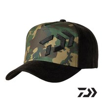 다이와 DC-9121W (로고 자수 캡), 그린카모 블랙_FREE