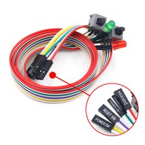 4in1 파워 리셋 스위치 버튼 LED PC 컴퓨터 전원, 상세페이지 참조