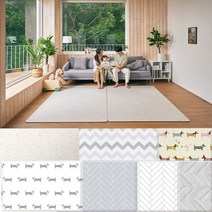 고려화학 에코 PVC 놀이방매트 140x200x1.2cm층간소음매트어린이매트, 1.레몬드랍