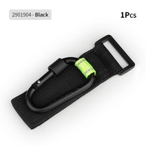자전거 후크 스쿠터에 대 한 알루미늄 합금 바이크 오토바이 잠금 헬멧 나사 버클 D-링 Carabiner 클립 매직 스틱, [04] Black Upgrade 1pcs
