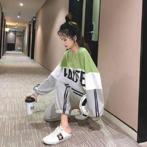 여성 트레이닝복 운동복 2019 캐주얼 스포츠 패션 정장 여성용 그물 붉은 바다는 얇고 예쁜 투피스 가을 재킷