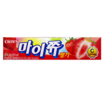 크라운 마이쮸 딸기 44g, 4개