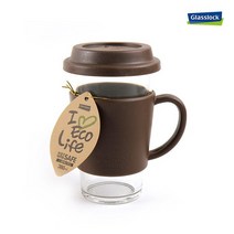 글라스락 에코 유리 텀블러 380ml 브라운, 상세설명 참조, 없음, 1개