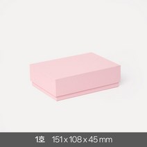 고급 선물 상자 1호 답례품 싸바리 패키지 기프트 포장 무지 국산 케이스, 핑크 1개
