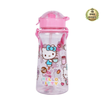 라이브잇 릴팡 헬로키티 프리미엄 빨대 물통, 5세트, 450ml, 핑크