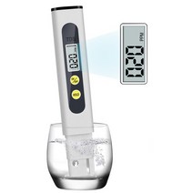 PH측정기 tds ec meter tds 3 온도 테스터 펜 3 in1 기능 전도도 수질 측정 도구 tdsamp ec 테스터 0 9990ppm, TD 화이트