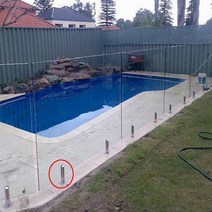 유리난간 강화유리난간 유리난간대 스텐 난간대 고정 발코니 브래킷 울타리 계단 스테인레스 스틸 라운드, 02 2