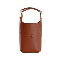 파우치 HUKURO 스마트 폰 지갑 가죽 사이프 숄더 포 셰트 도치기 남성 여성 라이트 브라운