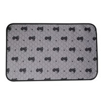 강아지 카시트 콘솔박스 세척 가능한 개 애완 동물 기저귀 매트 방수 재사용 가능한 훈련, a